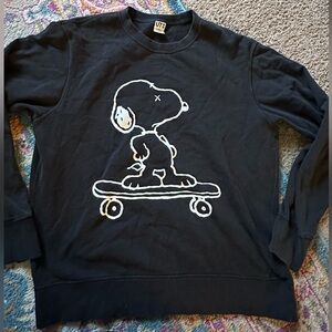 Kaws peanuts sweatshirt Large